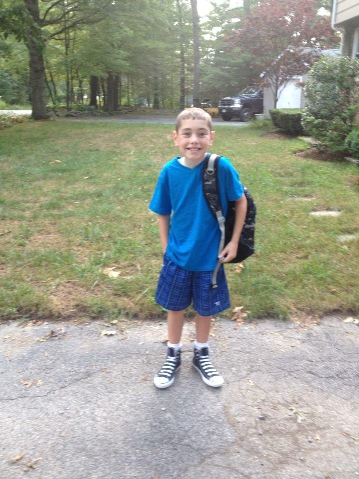 First day of school & very excited!!