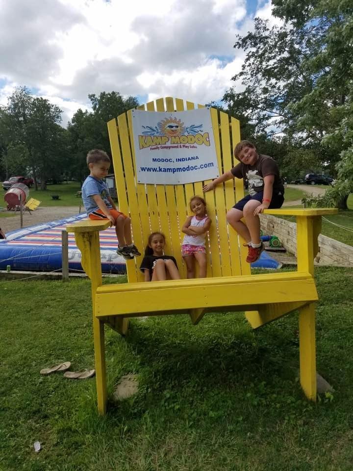 Fun time camping this weekend no rain