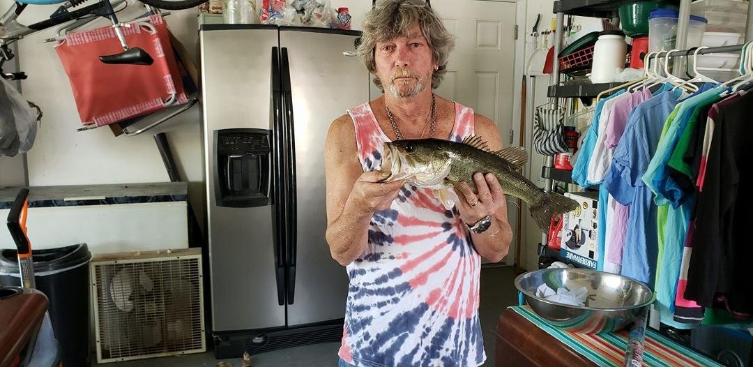 Bill's fish he caught today