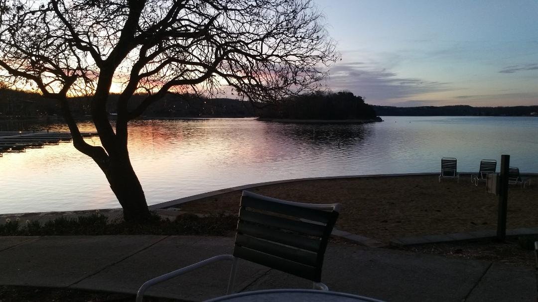 Sunrise at the Lake of the Ozarks...