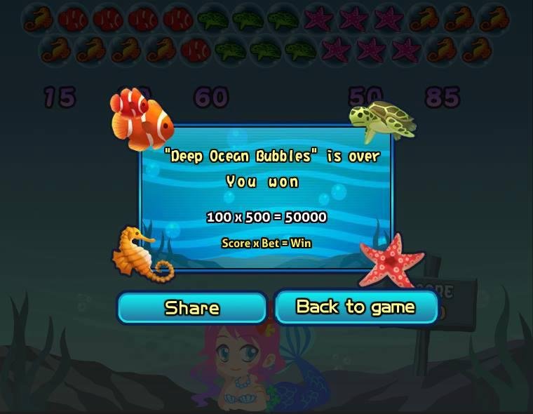 Bud Dausener played the "Ocean Bubbles" Bonus and won 50,000 coins in Let's Vegas! Come to join now!