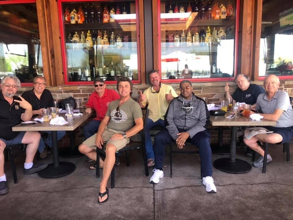 Lunch yesterday with my Ham Radio buddies.