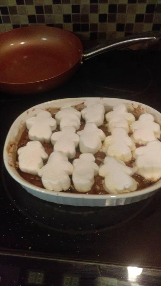 Ghostly sweet potatoes!!