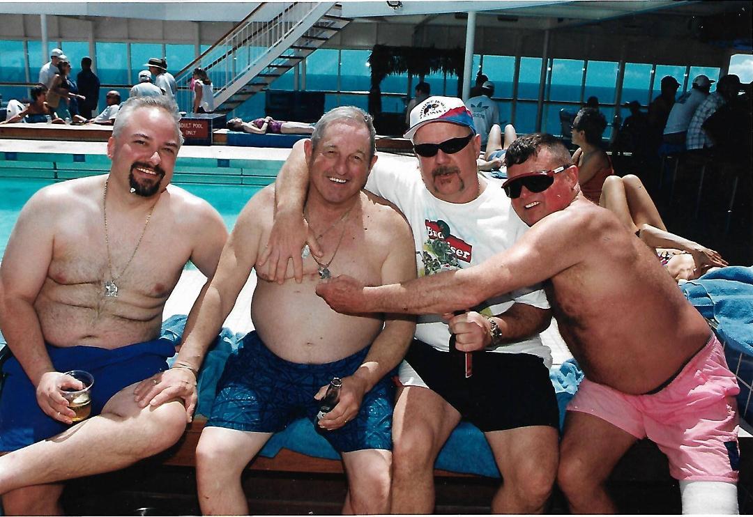 TBT....Cruising the Caribbean circa 2001 with Jamie Thornton, Jody Hines, and John Webb.