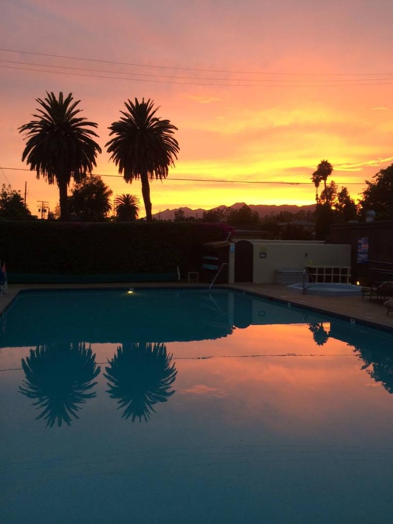 Lynn and I just spent the loveliest 5 days at The Oaks in Ojai. It's a wonderful spa, would recommend to anyone: great food, lots of exercise, massages, yoga, facials, make up and more! Then spent three days in Cambria a
