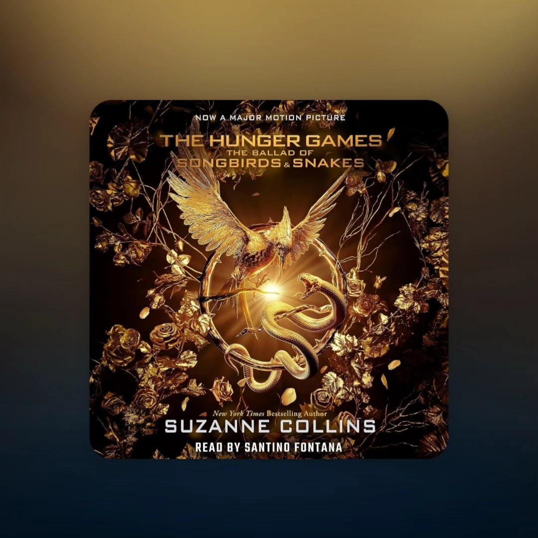 #thehungergames
#songbirdsandsnakes
#audible
#suzannecollins
First time listening to this series!!!