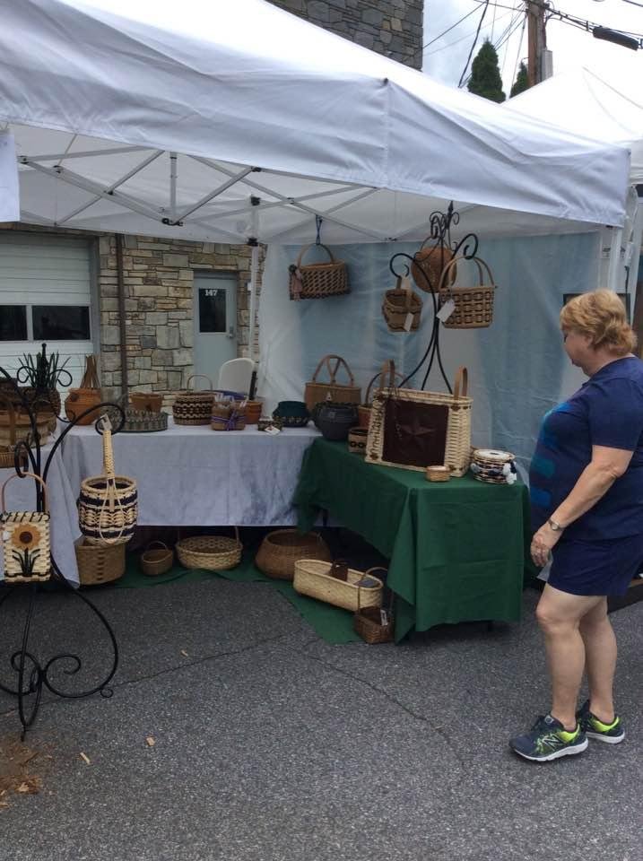 First time at Art in the Park in Blowing Rock, NC going back in September.