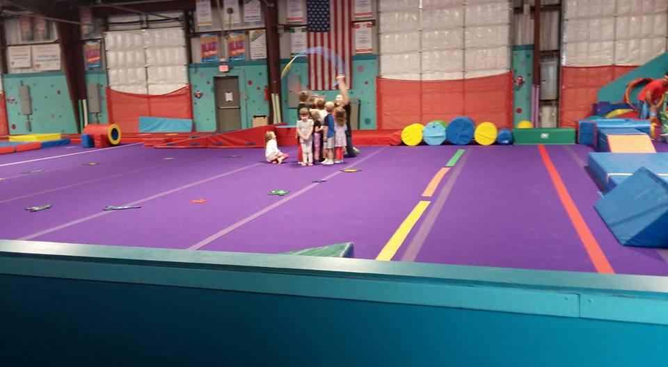 Leahs 4th birthday party. New kent at the gym. M