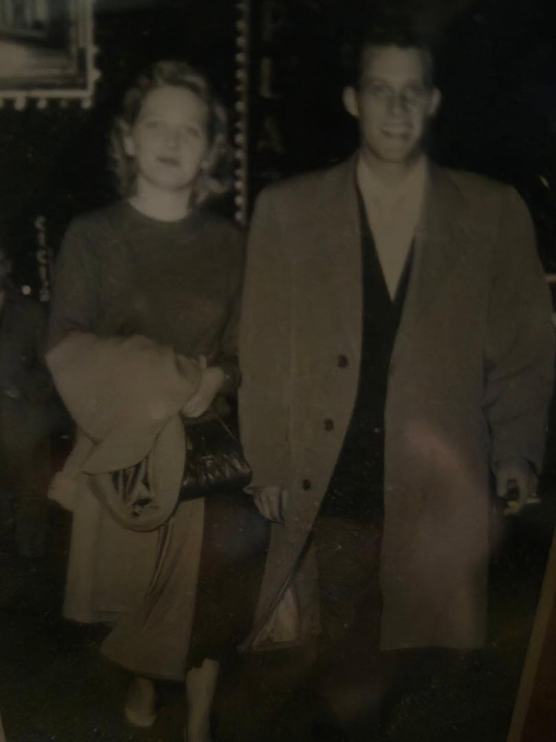 Mom and Dad on Granville early 50's!