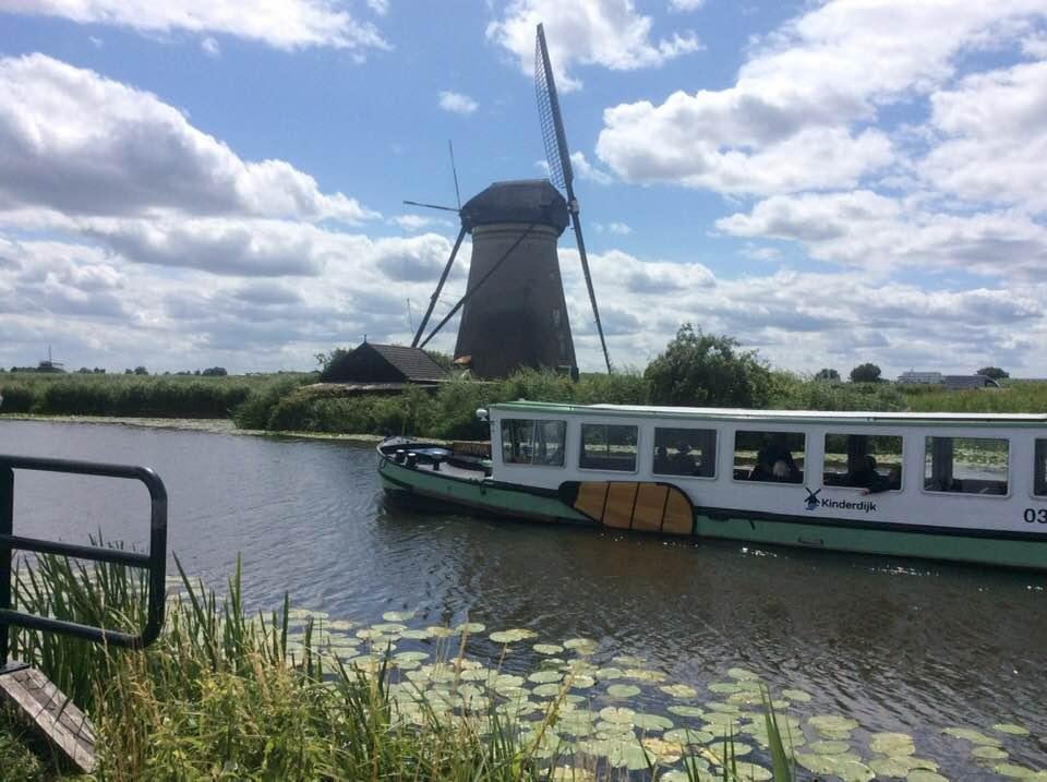 Can you guess where we are? Windmills! I think Jack wanted to give the lecture!