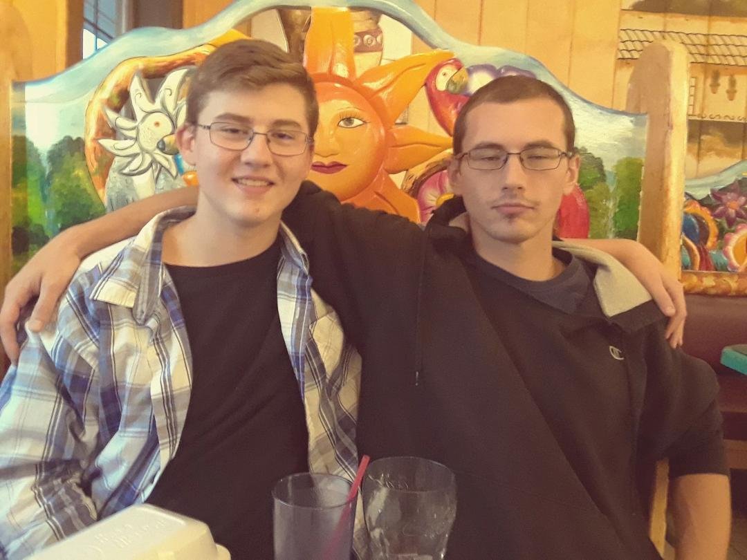 Good photo of me and Zach, best bro for life.