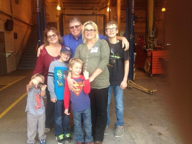 Family visit to my old job.