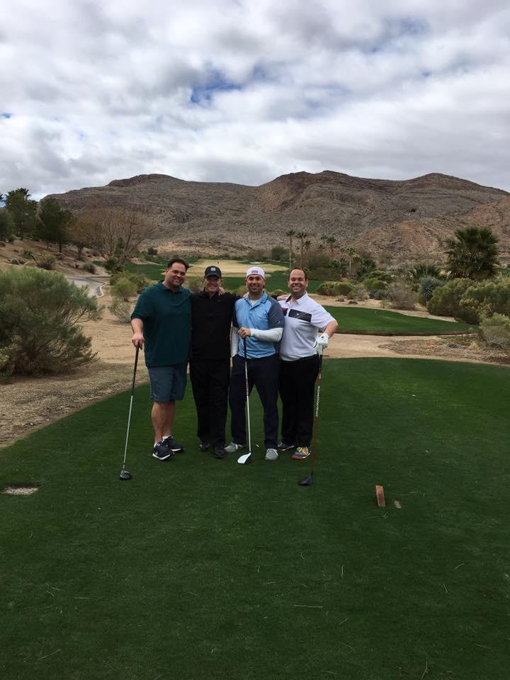 Playing golf with your boys is really so special ! These guys are the best !!