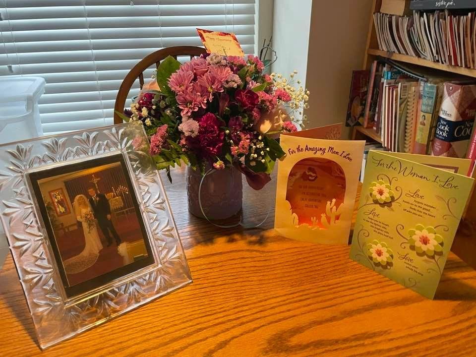 Today is the 22nd anniversary of my marriage to my amazing husband, Bob Campbell. I have been blessed to be able to spend each day with the love of my life, my best friend, and the man who has stood beside me through not on