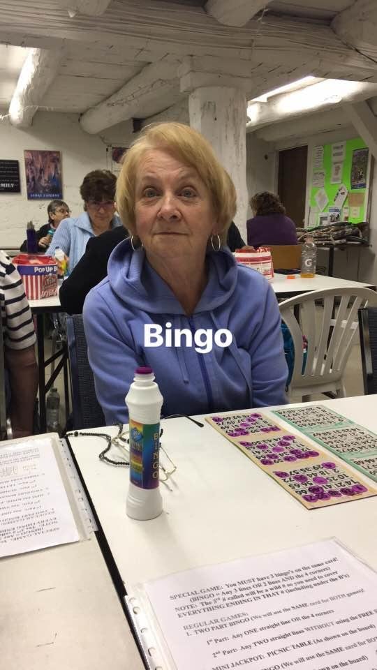 Bingo winner