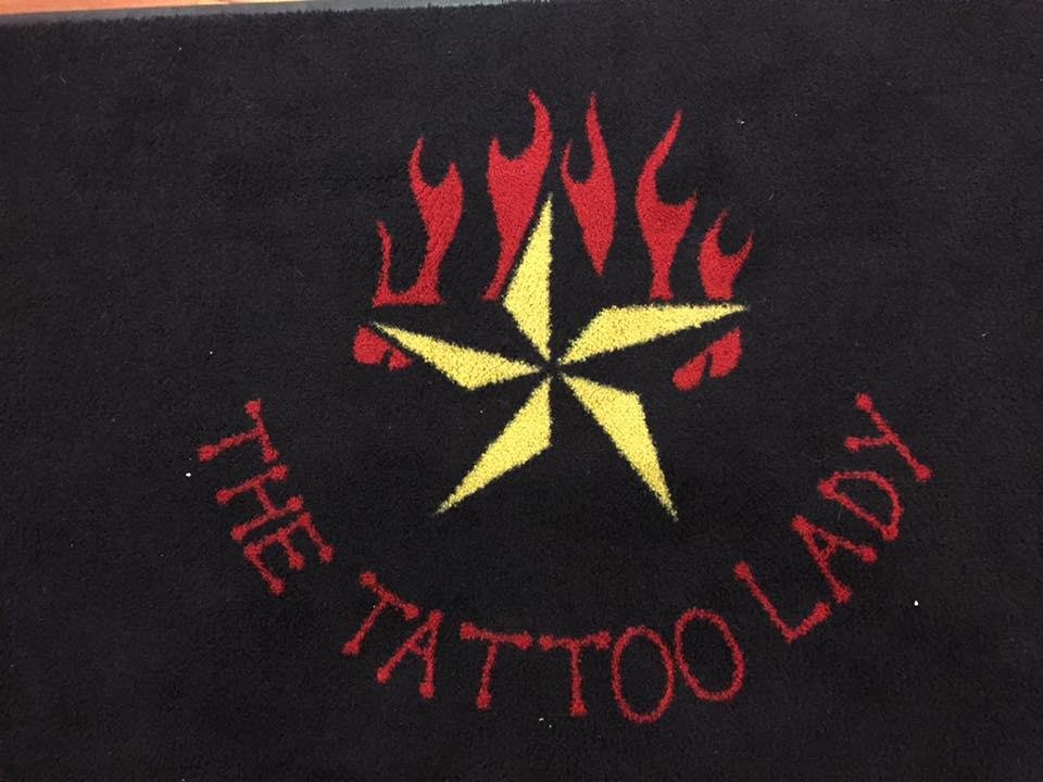 Here's where Nina is getting her first (and hopefully only) tattoo of Genevieve's paw!