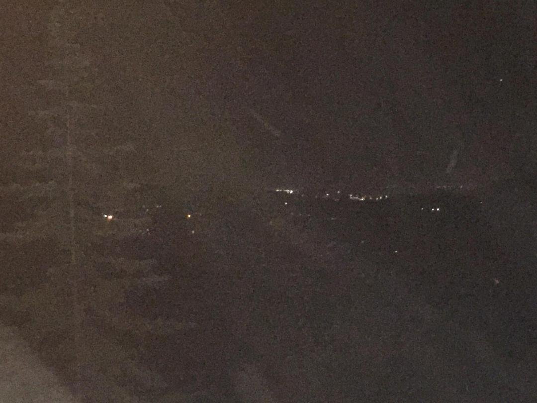 On top of a mountain. Coeur D'Alene ID below.