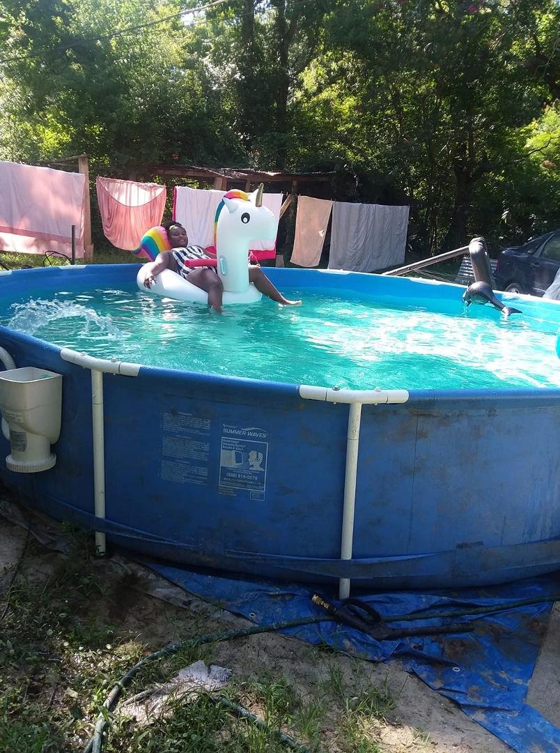 The pool is ready !!!!!!