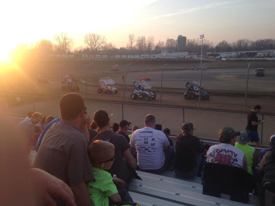 Night off and playin in the dirt