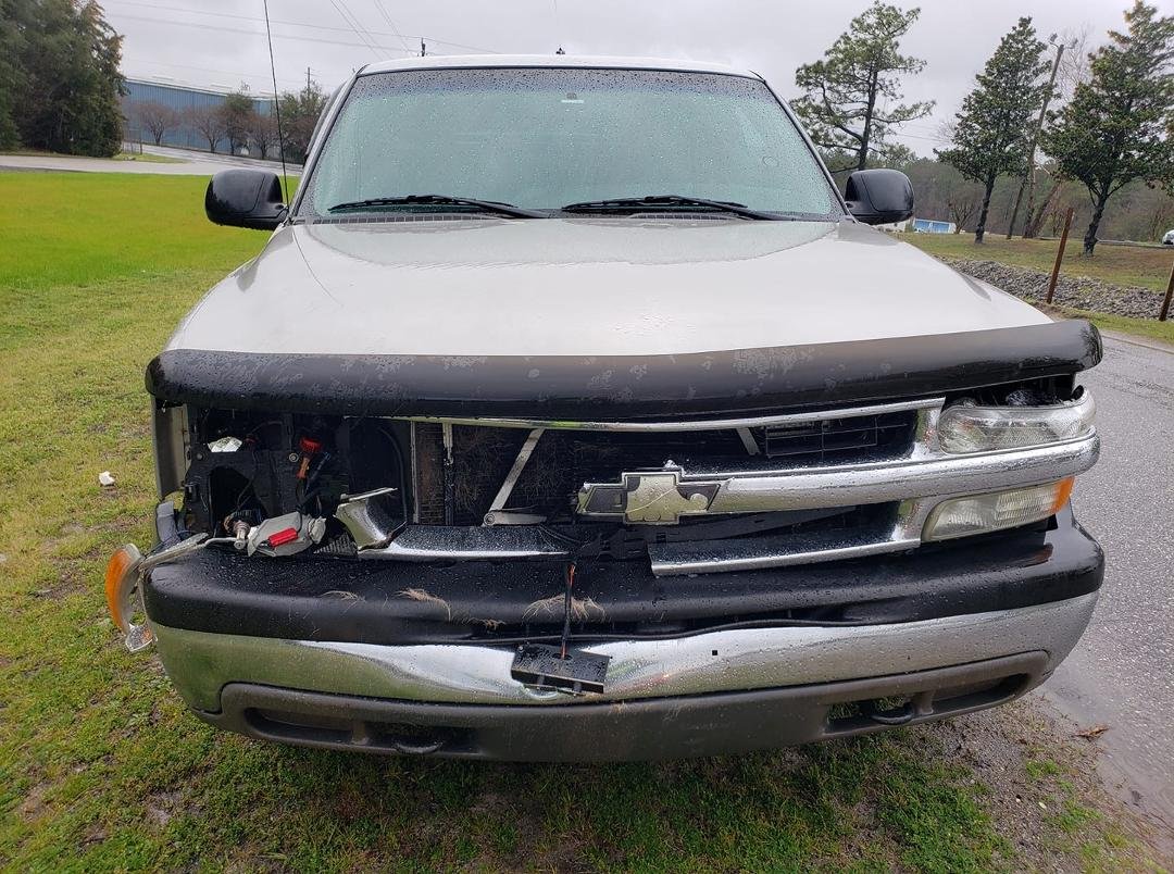 Pete..This is my truck after I hit the deer..If I had a bumper guard,then maybe the insurance company wouldn't have totaled it out..