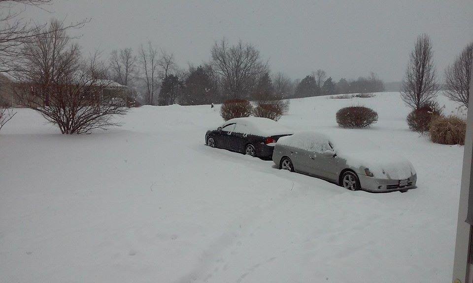 This winter wonderland. crap is getting old