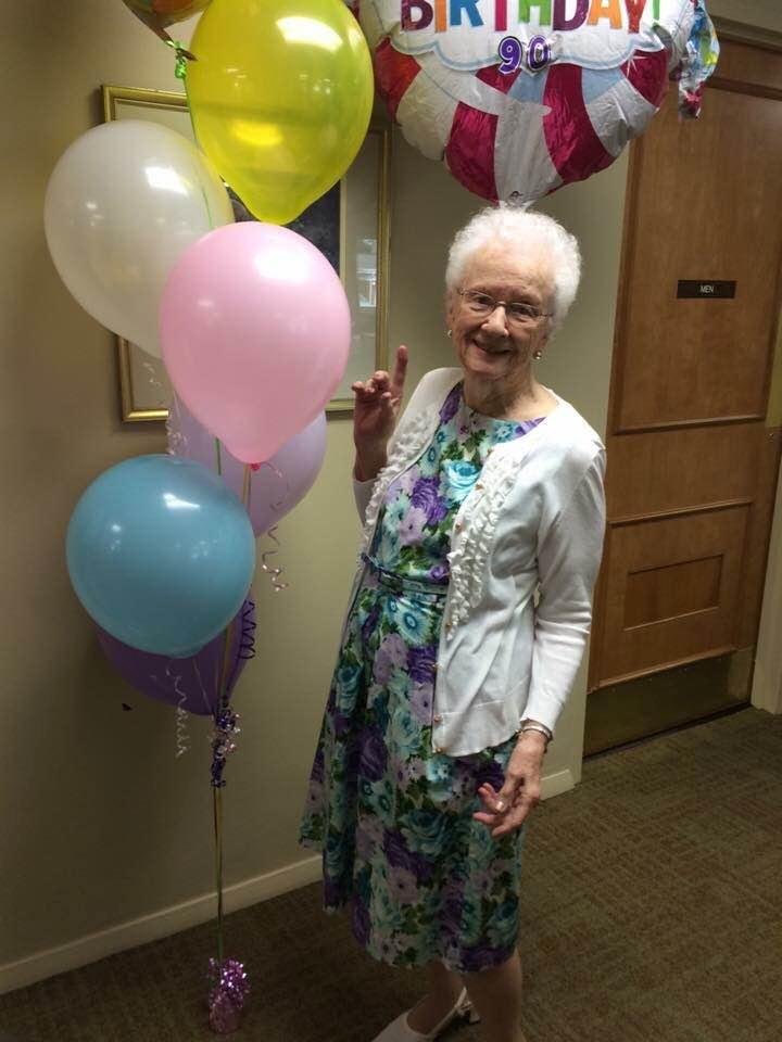 Happy Birthday, Mother - 93 years old!