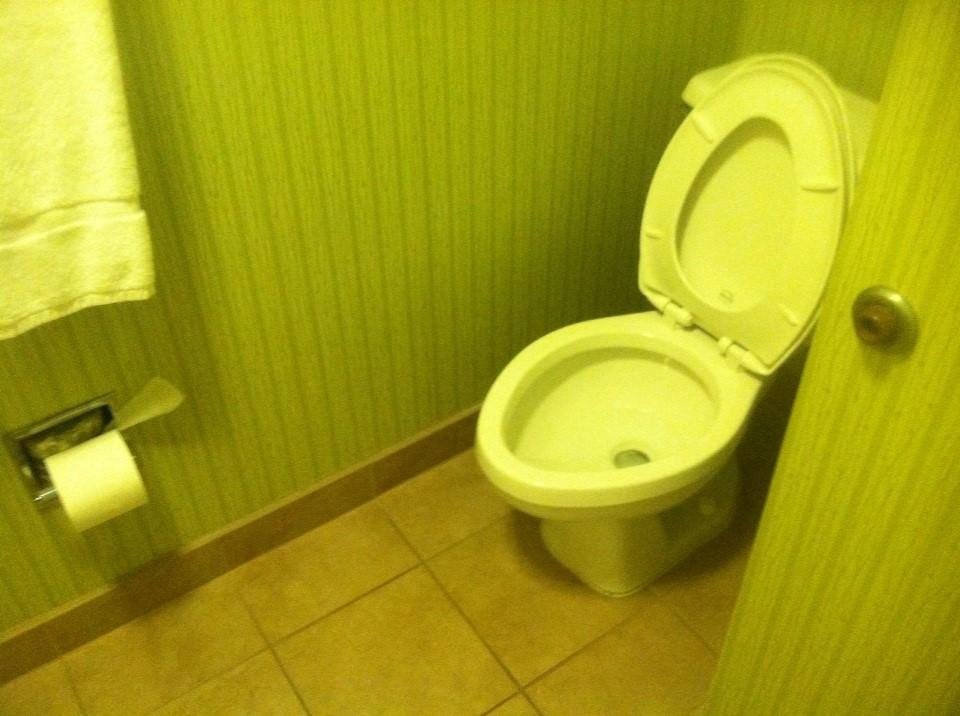 What is wrong with this picture in my hotel room?