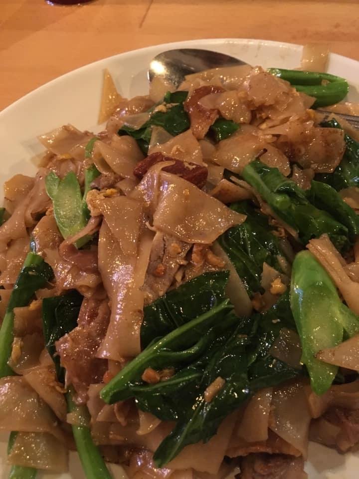 Pad See Ew with duck. Delicious