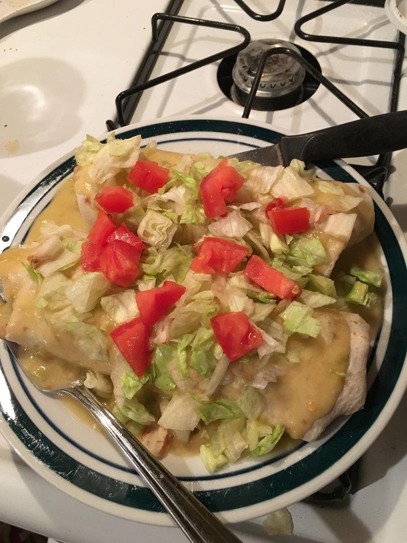 Just threw a little something together! YUM!