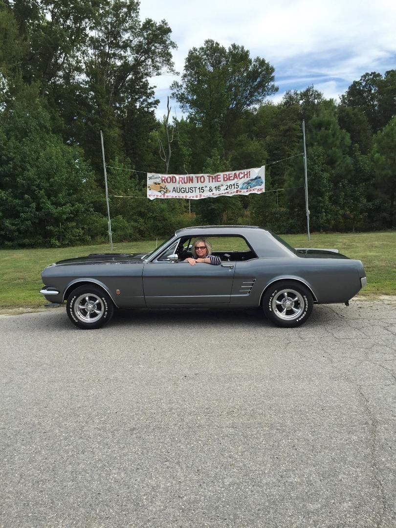 Our day at the car show in colonel beach, Va.
