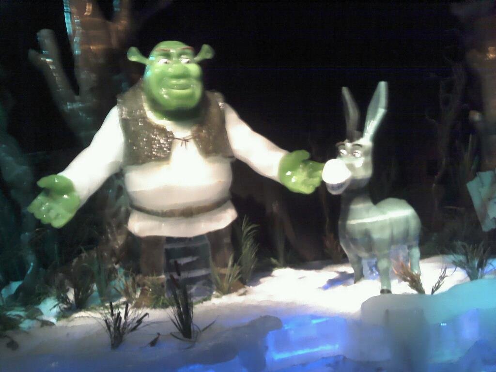 Shrek(John) and Donkey