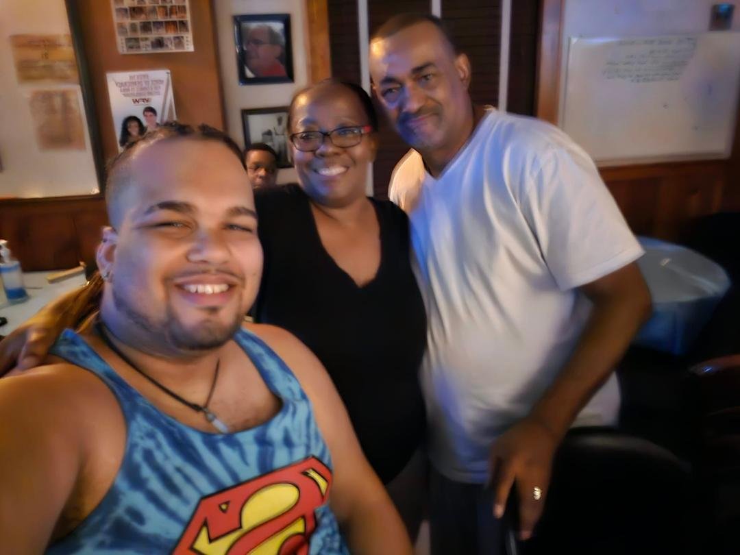 Me,son, and a fat chick