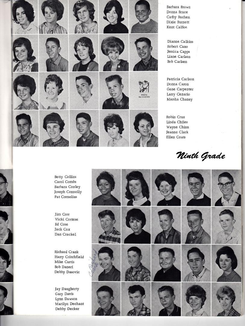 Adams 1963 9th grade Bro - Dec. Hope you enjoy Donna Caron!