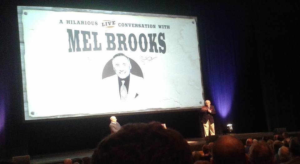 Great evening with Mel Brooks live in Thousand Oaks. With Rosanne and Mel and Gail and Sandy  laughed until our sides hurt.