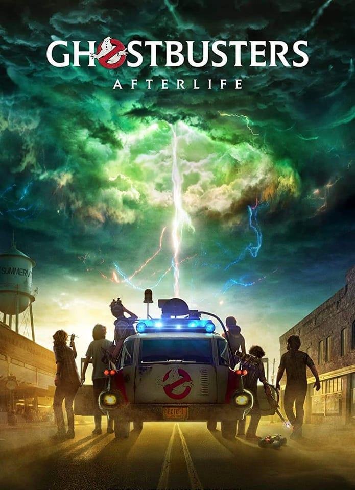 Movie night at home. Dad & I are watching Ghostbusters Afterlife for the 2nd time.