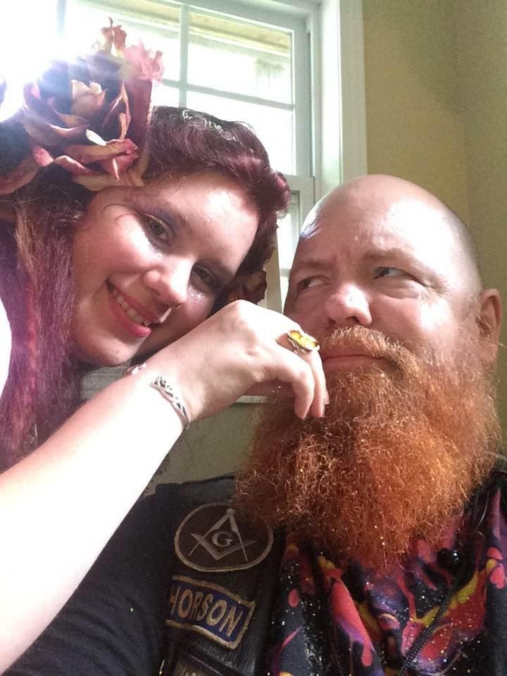 I really didn't want fairy dust in my beard.