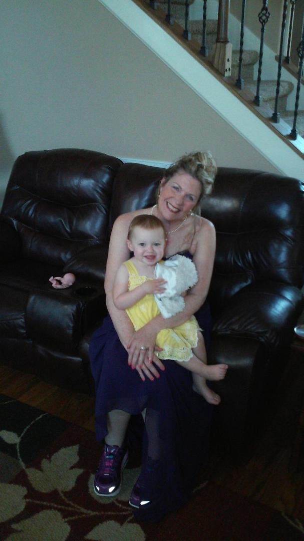 Wifey and grandaughter Addie