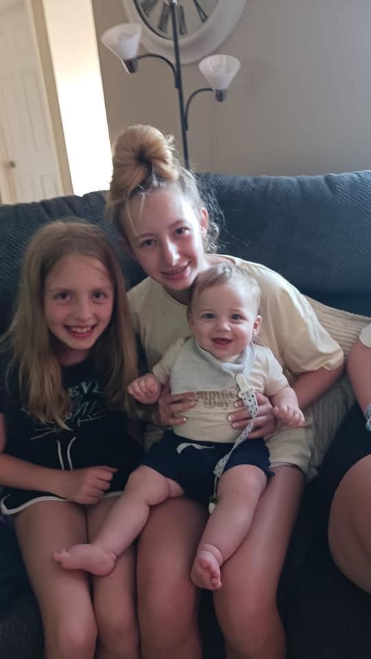Mothers Day even more wonderful with my 3 grandkids❤️❤️❤️❤️
