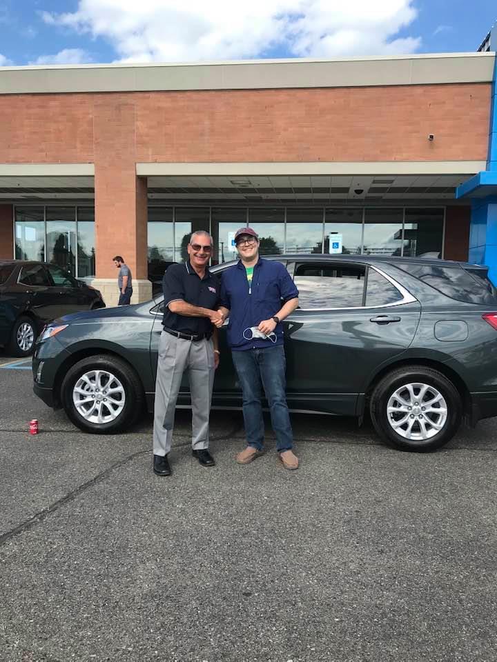 CONGRATS TO KYLE B ON HIS PURCHASE ON A NEW 2020 EQUINOX LT ! And Special Thanx for his continued business with me this is his third purchase, Also he drove from SOUTHGATE to NEW HUDSON to deal directly with me ! Come see m