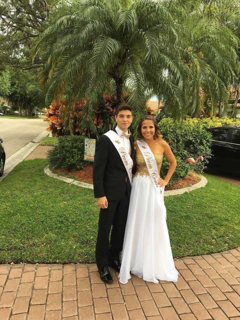 Natalie and Santi Senior Prom May 20, 2016.