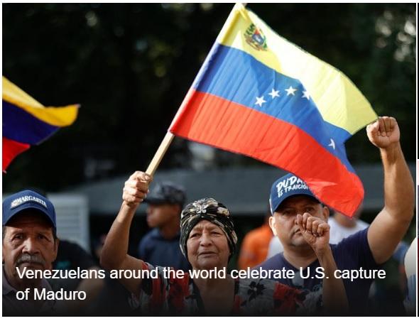 Bold & Decisive! Cheers to the Freedom loving!
Venezuelan Socialist dictator Nicolás 'Mad Dog' Maduro, facing multiple criminal charges in the United States stemming from 2020, has been captured by U.S. forces after a “larg