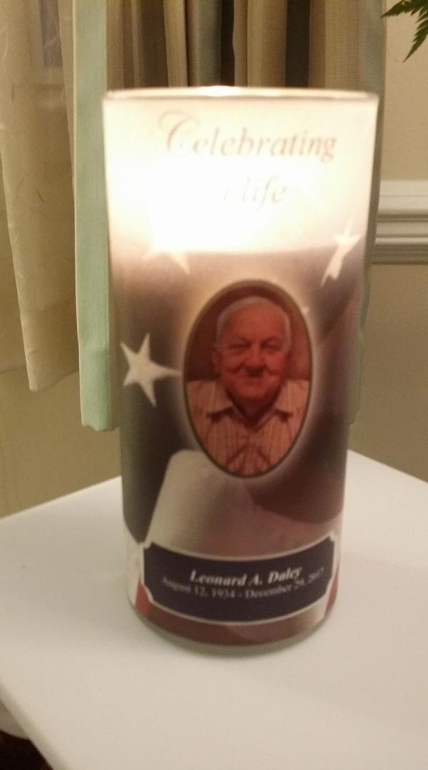 Mixed emotions. 
Today is Dad's funeral.
A celebration of life. 
His life <3