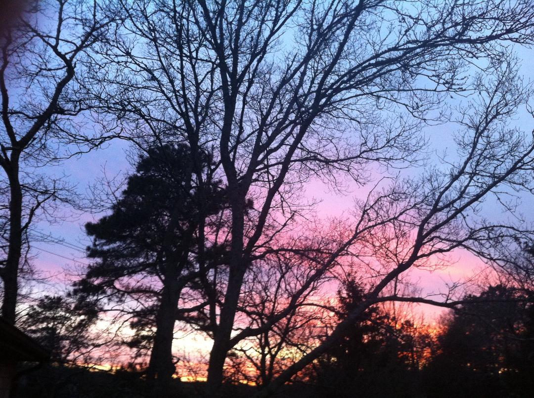 Taken from my back deck tonight