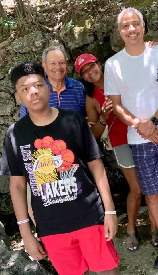 Happy Birthday to my grandson Devin Milton. Fourteen.