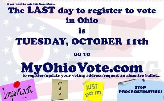 Early Voting begins October 12! Are you ready and registered to vote? It's not too late to register. If you vote in Columbus, please vote FOR Columbus City Schools Issue 57 to help us benefit our kids and our community!