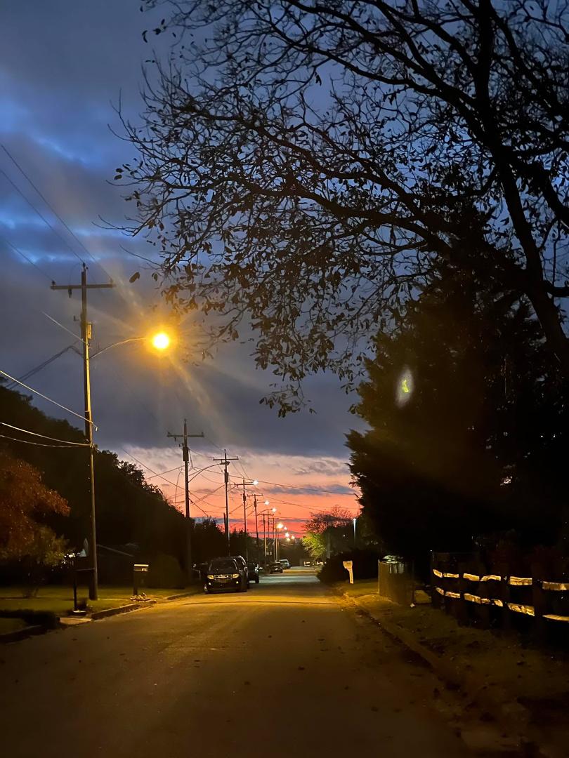 Sunset at the end of the road. Elizabethton, TN Kelly Monahan Williams