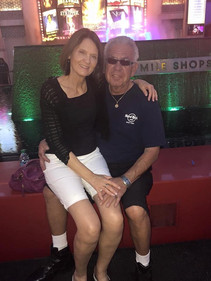 With the birthday girl in Vegas!