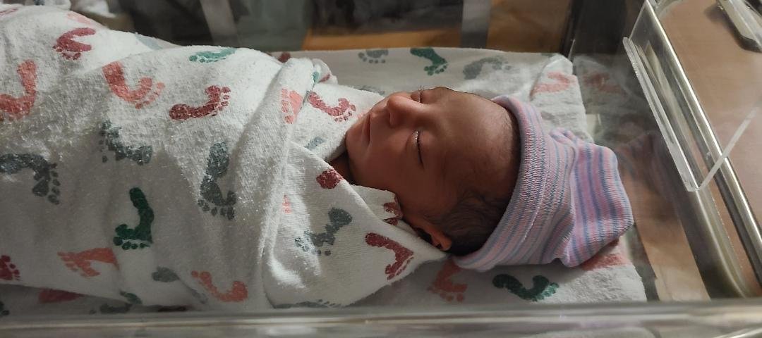 This is my daughter's, first child, born on August 7, 2020 @ 7:46pm. His name Theoden Emerson Lara. His first name means "Gift from God", and he sure is. He is my third grandchild. I am so happy for his parents and me.