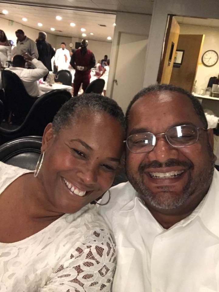 At John and Shawnee's wedding reception