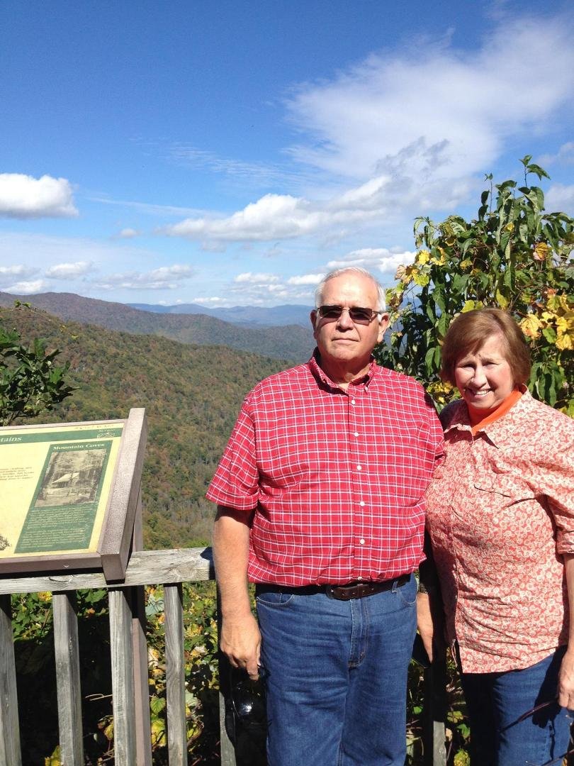 On Cherohala Skyway in Nantahala Natonal Forest in Tenn.